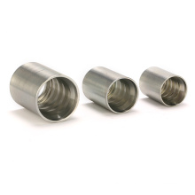 Standard Hydraulic Swaged Hose Fittings Zinc Plated Ferrule 00400 for 4SP, 4SH/12-16, R12/06-16